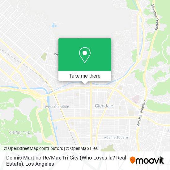 Dennis Martino-Re / Max Tri-City (Who Loves la? Real Estate) map