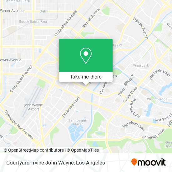 Mapa de Courtyard-Irvine John Wayne
