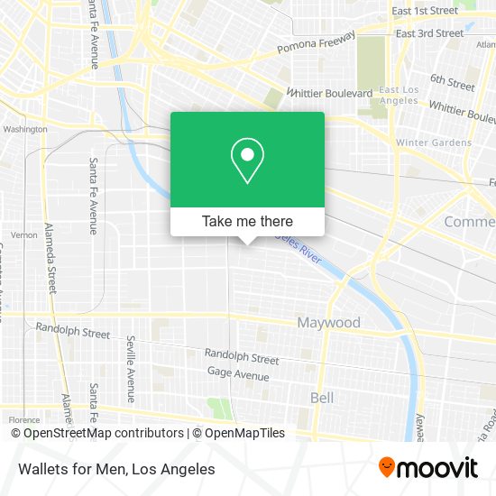 Wallets for Men map