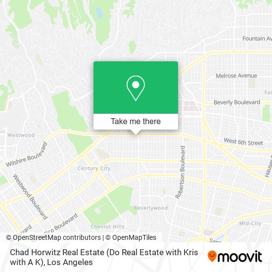 Chad Horwitz Real Estate (Do Real Estate with Kris with A K) map