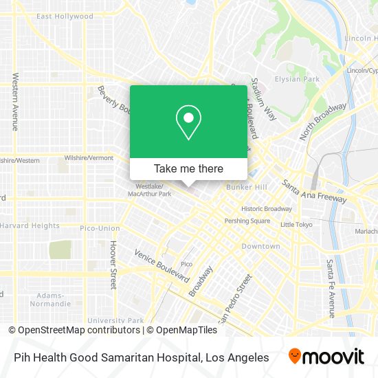 Mapa de Pih Health Good Samaritan Hospital