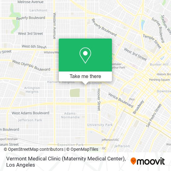 Mapa de Vermont Medical Clinic (Maternity Medical Center)