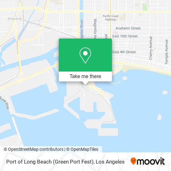 Port of Long Beach (Green Port Fest) map