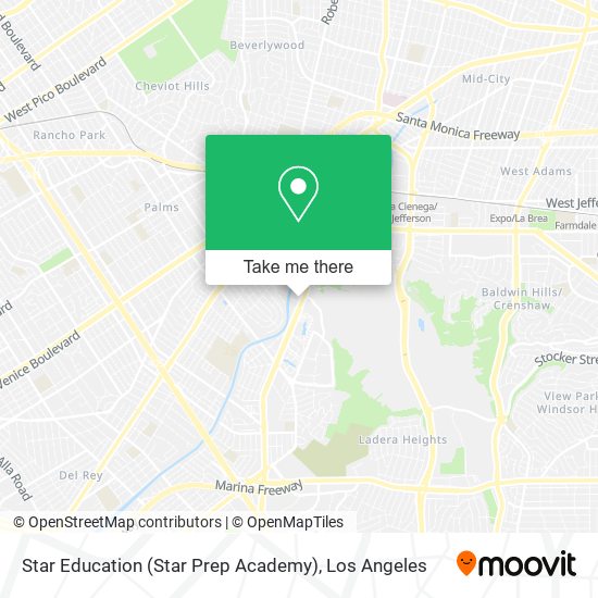 Star Education (Star Prep Academy) map