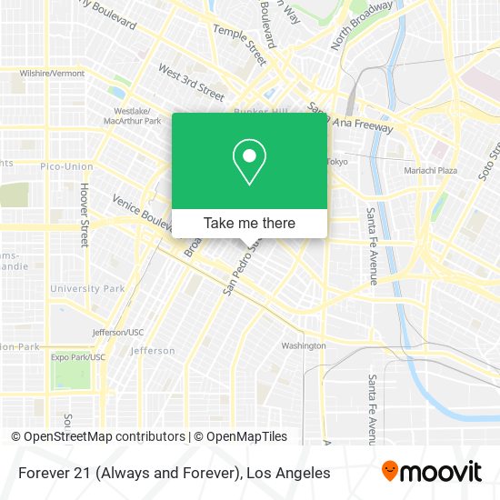 Forever 21 (Always and Forever) map