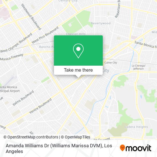 Amanda Williams Dr (Williams Marissa DVM) map