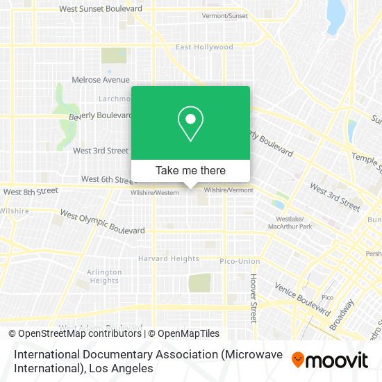 International Documentary Association (Microwave International) map