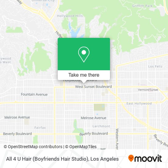 Mapa de All 4 U Hair (Boyfriends Hair Studio)