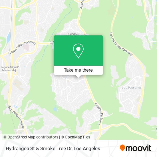Hydrangea St & Smoke Tree Dr map