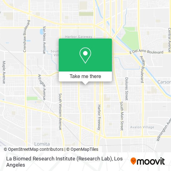 La Biomed Research Institute (Research Lab) map