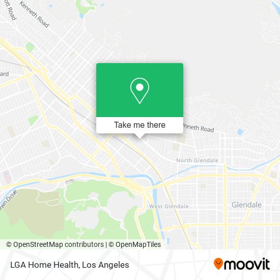 LGA Home Health map