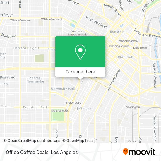 Office Coffee Deals map
