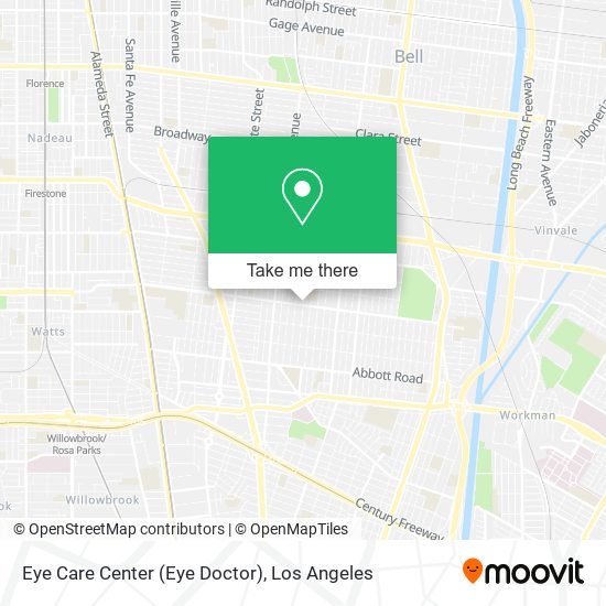 Eye Care Center (Eye Doctor) map