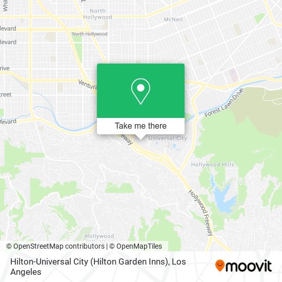 Hilton-Universal City (Hilton Garden Inns) map