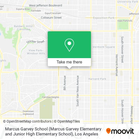 Mapa de Marcus Garvey School (Marcus Garvey Elementary and Junior High Elementary School)