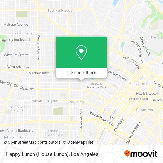 Mapa de Happy Lunch (House Lunch)