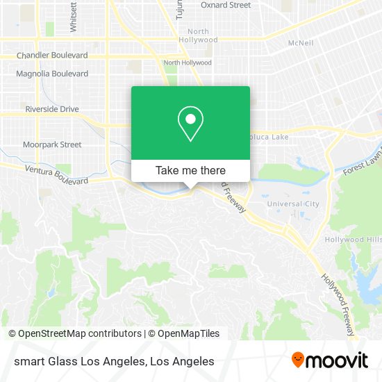 Mapa de smart Glass Los Angeles