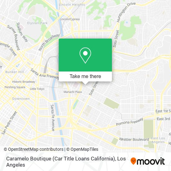 Caramelo Boutique (Car Title Loans California) map