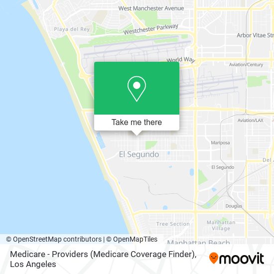 Medicare - Providers (Medicare Coverage Finder) map