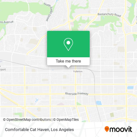 Mapa de Comfortable Cat Haven