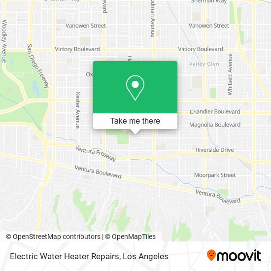 Electric Water Heater Repairs map