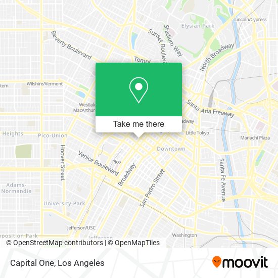 Capital One map
