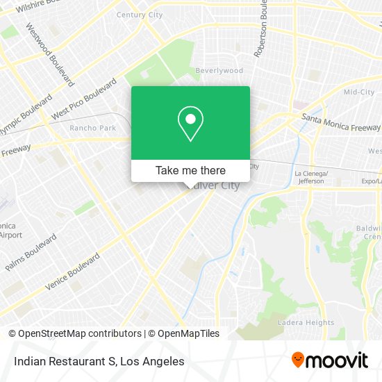 Indian Restaurant S map