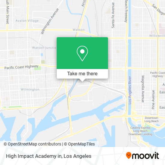 High Impact Academy in map