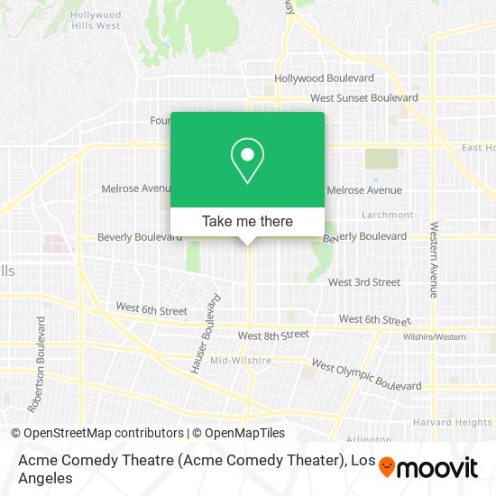 Acme Comedy Theatre (Acme Comedy Theater) map