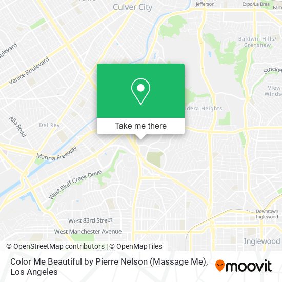 Mapa de Color Me Beautiful by Pierre Nelson (Massage Me)