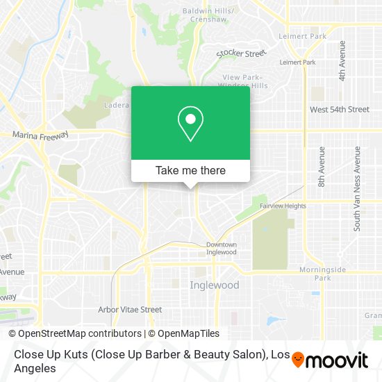 Close Up Kuts (Close Up Barber & Beauty Salon) map