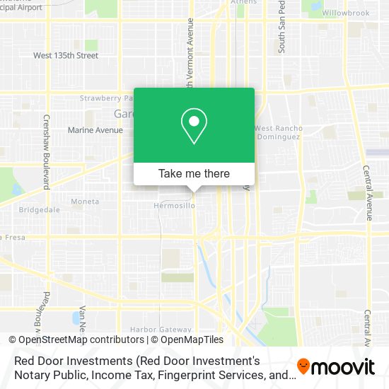 Red Door Investments map