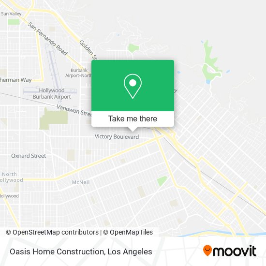 Oasis Home Construction map