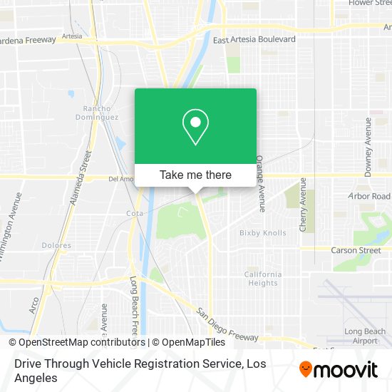 Mapa de Drive Through Vehicle Registration Service