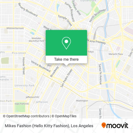 Mikes Fashion (Hello Kitty Fashion) map