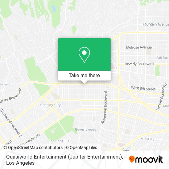 Mapa de Quasiworld Entertainment (Jupiter Entertainment)