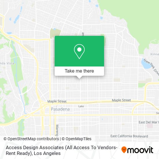 Mapa de Access Design Associates (All Access To Vendors- Rent Ready)