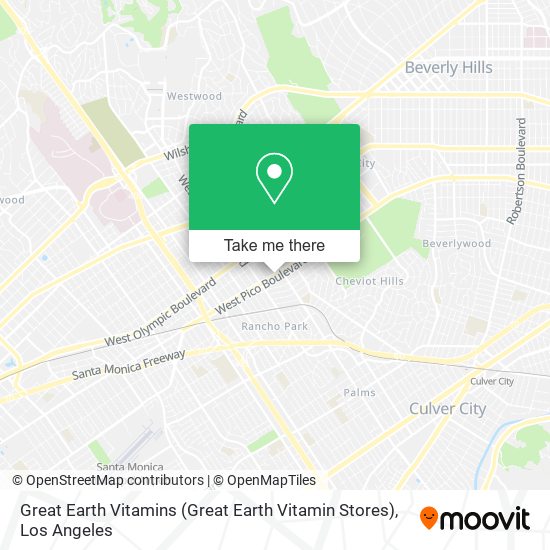 Great Earth Vitamins (Great Earth Vitamin Stores) map