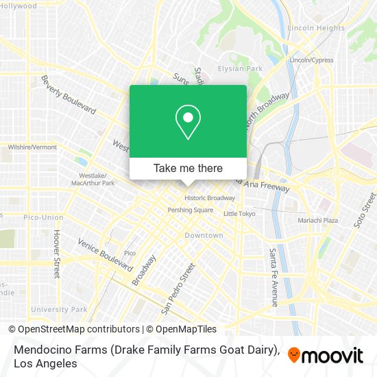 Mendocino Farms (Drake Family Farms Goat Dairy) map