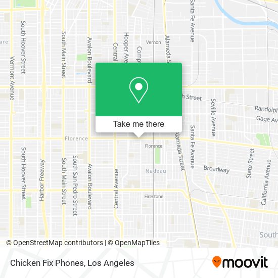 Mapa de Chicken Fix Phones