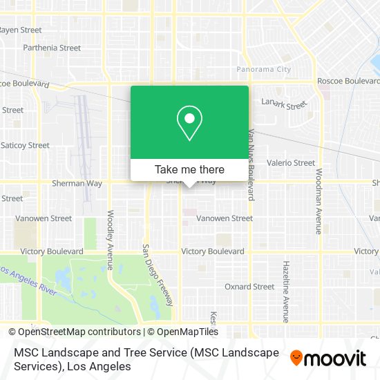 Mapa de MSC Landscape and Tree Service (MSC Landscape Services)