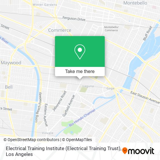 Mapa de Electrical Training Institute (Electrical Training Trust)