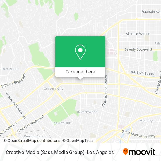 Mapa de Creativo Media (Sass Media Group)