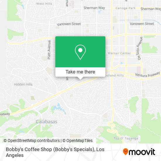 Bobby's Coffee Shop (Bobby's Specials) map