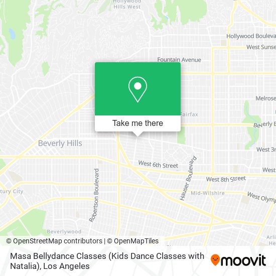 Masa Bellydance Classes (Kids Dance Classes with Natalia) map