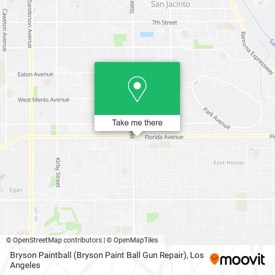Bryson Paintball (Bryson Paint Ball Gun Repair) map