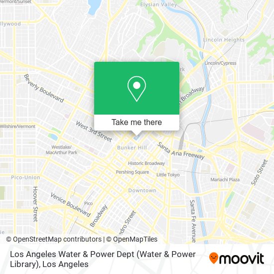 Mapa de Los Angeles Water & Power Dept (Water & Power Library)