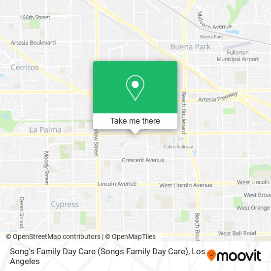 Song's Family Day Care (Songs Family Day Care) map