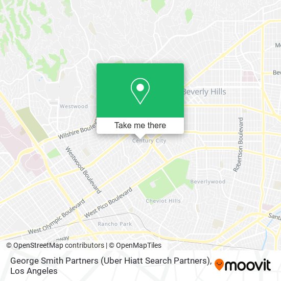 Mapa de George Smith Partners (Uber Hiatt Search Partners)