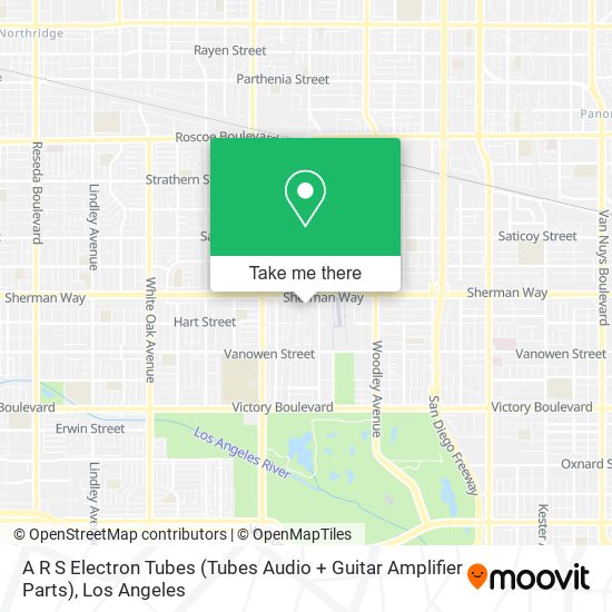 Mapa de A R S Electron Tubes (Tubes Audio + Guitar Amplifier Parts)